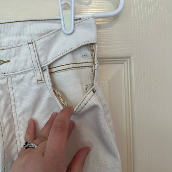 Pacsun X Playboy High Waist Cut-Out Slim Jeans Size 27 White Bunny Streetwear - Picture 7 of 12